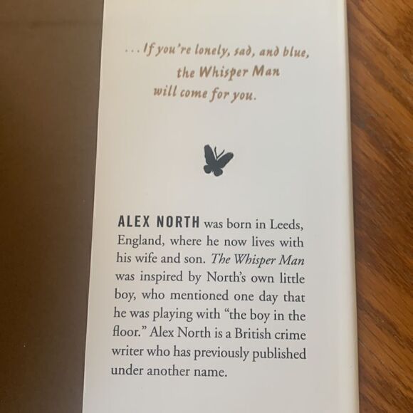 Book Whisper Man Alex North Hardcover Book of the Month - Picture 4 of 5